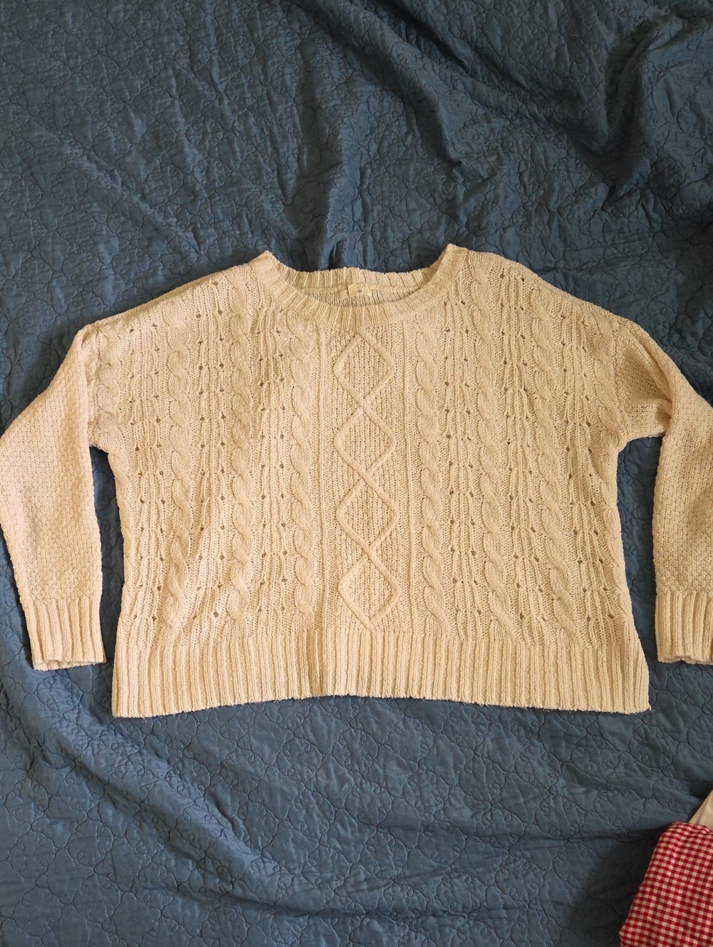 Baggy Cable Knit Sweater